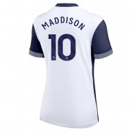 Camiseta Tottenham Hotspur James Maddison #10 Primera Equipación para mujer 2024-25 manga corta